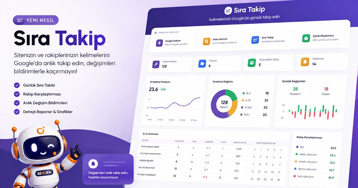 Rank Tracking — Google rank checker and ranking tracking tool