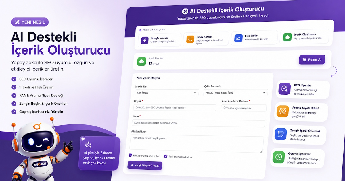 Content Generator — AI-powered SEO content and article writing tool
